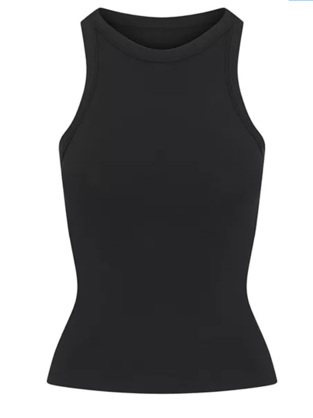 SKIMS Soft Lounge High Crew Neck Tank Color Onyx Size Small NWT